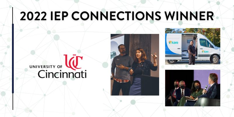 2022 IEP Connections Award Winner, University of Cincinnati