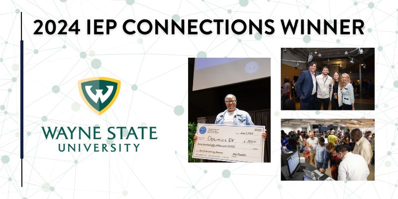 2024 IEP Connections Award Winner, Wayne State University