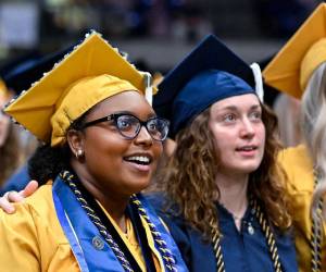 Morgan State University Students at graduation