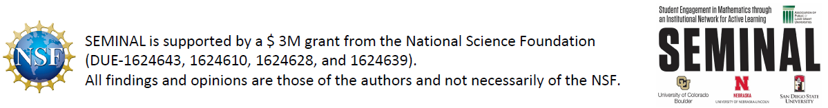 NSF Support - SEMINAL Logo