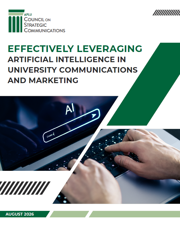 Image of report cover: AI for marcomm