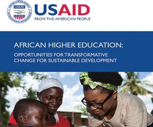 African Higher Education: Opportunities for Transformative Change for Sustainable Development