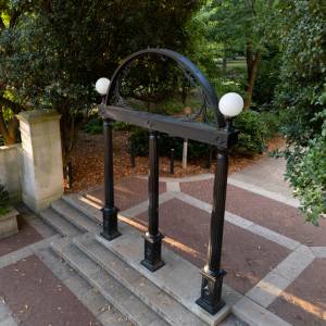 University of Georgia gate.