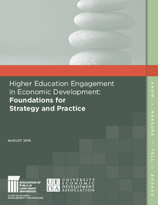 Higher Education Engagement in Economic Development: Foundations for Strategy and Practice