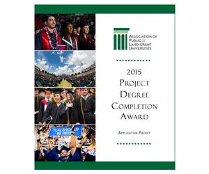 2015 Project Degree Completion Award Application
