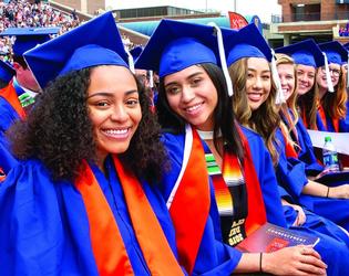 Image of graduation day.