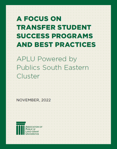 Image of transfer report cover
